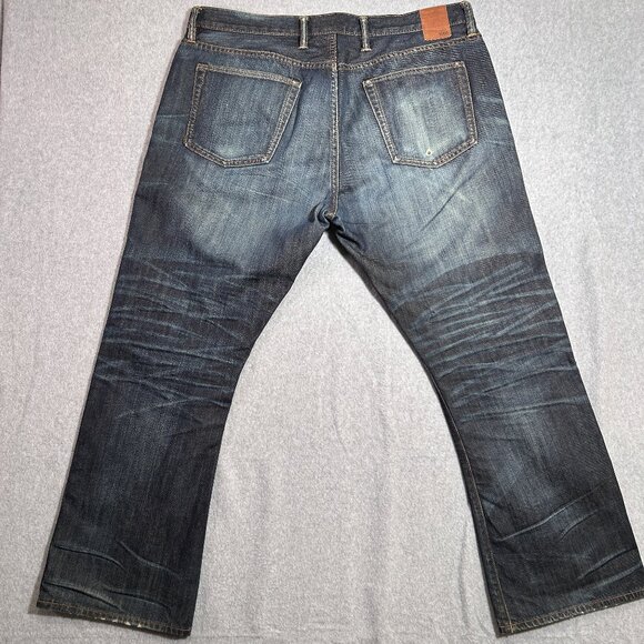 Gap 1969 Mens Jeans Boot Cut Dark Wash 38x30 - Picture 2 of 16